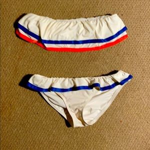 white Marc Jacobs bikini. Worn once.